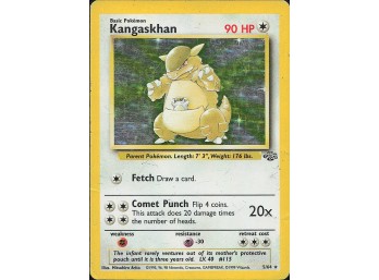 POKEMON Holo Rare Jungle Kangaskhan (5)
