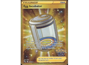 POKEMON Secret Rare Pokemon GO Egg Incubator (Secret)