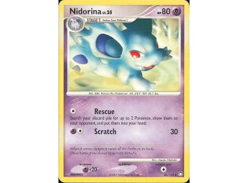 POKEMON Uncommon Mysterious Treasures Nidorina