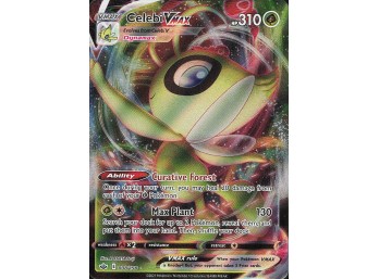 POKEMON Ultra Rare SWSH06: Chilling Reign Celebi VMAX