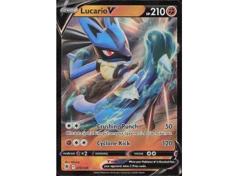 POKEMON Ultra Rare SWSH10: Astral Radiance Lucario V