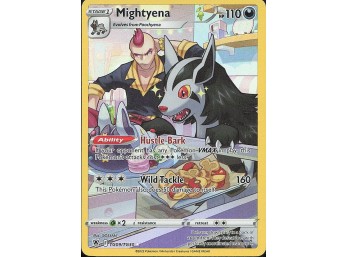 POKEMON Ultra Rare SWSH10: Astral Radiance Trainer Gallery Mightyena