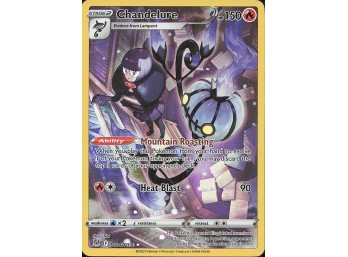 POKEMON Ultra Rare SWSH11: Lost Origin Trainer Gallery Chandelure
