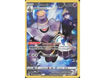 POKEMON Ultra Rare SWSH09: Brilliant Stars Trainer Gallery Dusknoir