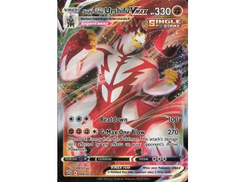 POKEMON Ultra Rare SWSH05: Battle Styles Single Strike Urshifu VMAX