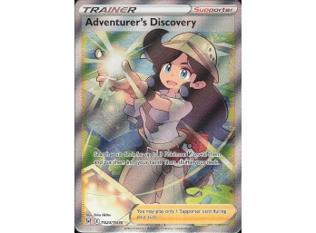 POKEMON Ultra Rare SWSH11: Lost Origin Trainer Gallery Adventurer's Discovery