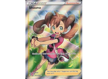 POKEMON Ultra Rare SWSH08: Fusion Strike Shauna (Full Art)