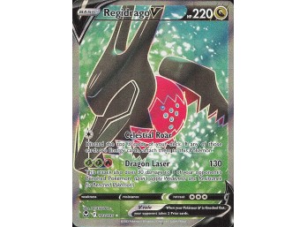 POKEMON Ultra Rare SWSH12: Silver Tempest Regidrago V (Full Art)
