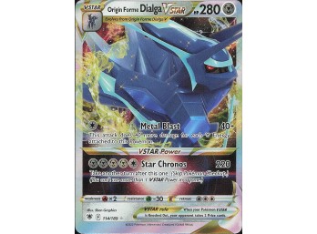 POKEMON Ultra Rare SWSH10: Astral Radiance Origin Forme Dialga VSTAR