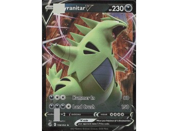 POKEMON Ultra Rare SWSH08: Fusion Strike Tyranitar V