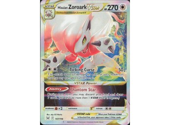 POKEMON Ultra Rare SWSH11: Lost Origin Hisuian Zoroark VSTAR
