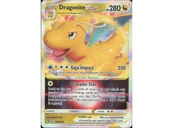POKEMON Ultra Rare Pokemon GO Dragonite VSTAR