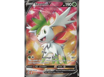 POKEMON Ultra Rare SWSH09: Brilliant Stars Shaymin V (Full Art)