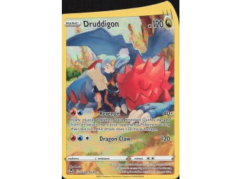 POKEMON Ultra Rare SWSH12: Silver Tempest Trainer Gallery Druddigon