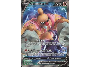 POKEMON Ultra Rare Pokemon GO Conkeldurr V (Full Art)