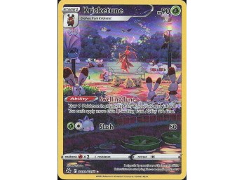 POKEMON Ultra Rare Crown Zenith: Galarian Gallery Kricketune