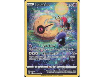 POKEMON Ultra Rare Crown Zenith: Galarian Gallery Lunatone