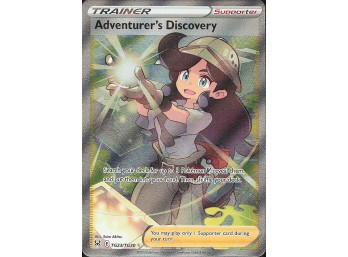 POKEMON Ultra Rare SWSH11: Lost Origin Trainer Gallery Adventurer's Discovery