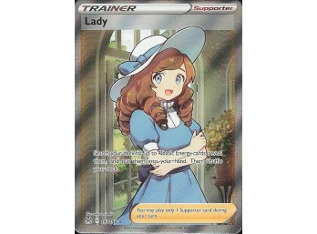 POKEMON Ultra Rare SWSH11: Lost Origin Lady (Full Art)