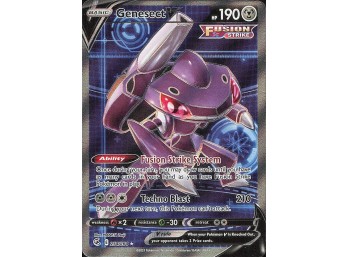 POKEMON Ultra Rare SWSH08: Fusion Strike Genesect V (Full Art)