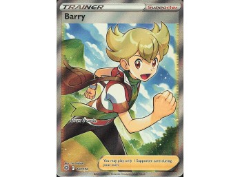 POKEMON Ultra Rare SWSH09: Brilliant Stars Barry (Full Art)