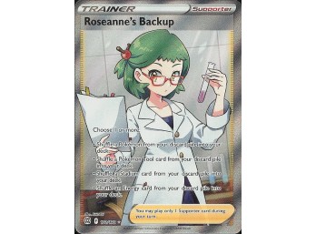 POKEMON Ultra Rare SWSH09: Brilliant Stars Roseanne's Backup (Full Art)