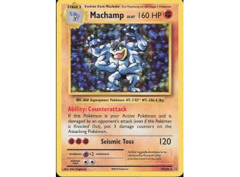 POKEMON Holo Rare XY - Evolutions Machamp