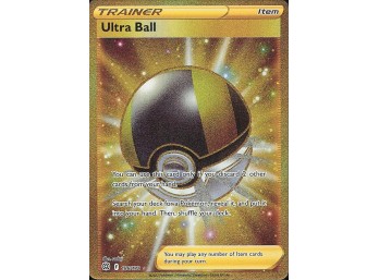 POKEMON Secret Rare SWSH09: Brilliant Stars Ultra Ball (Secret)