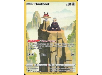 POKEMON Ultra Rare SWSH10: Astral Radiance Trainer Gallery Hoothoot