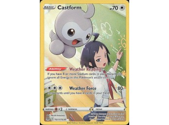 POKEMON Ultra Rare SWSH11: Lost Origin Trainer Gallery Castform