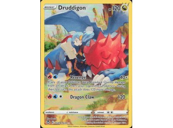 POKEMON Ultra Rare SWSH12: Silver Tempest Trainer Gallery Druddigon