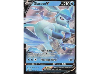 POKEMON Ultra Rare Crown Zenith Glaceon V