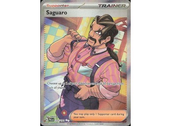 POKEMON Ultra Rare SV02: Paldea Evolved Saguaro