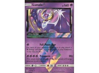POKEMON Prism Rare SM - Ultra Prism Lunala Prism Star