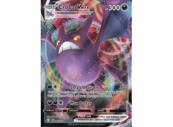 POKEMON Ultra Rare Shining Fates Crobat VMAX