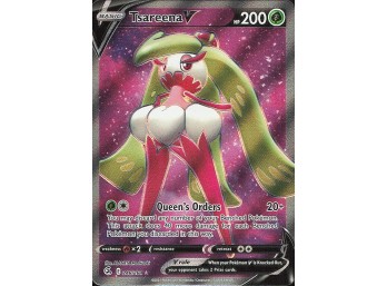 POKEMON Ultra Rare SWSH08: Fusion Strike Tsareena V (Full Art)