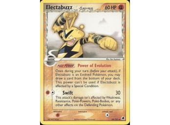 POKEMON Uncommon Dragon Frontiers Electabuzz (Delta Species)