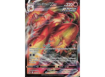 POKEMON Ultra Rare SWSH06: Chilling Reign Blaziken VMAX