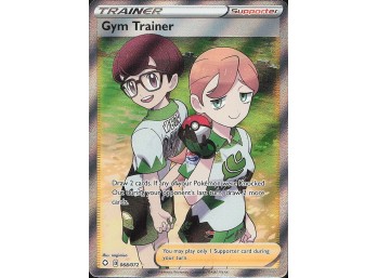 POKEMON Ultra Rare Shining Fates Gym Trainer (Full Art)