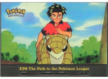 POKEMON TOPPS VINTAGE 2000 TV ANIMATION SERIES 2