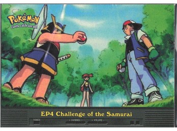 POKEMON TOPPS VINTAGE 2000 TV ANIMATION SERIES 2