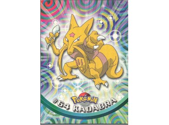 POKEMON VINTAGE 2000 TOPPS BLUE LABEL KADABRA