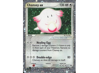 POKEMON Ultra Rare Ruby and Sapphire Chansey ex