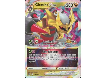 POKEMON Ultra Rare SWSH11: Lost Origin Giratina VSTAR