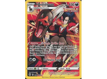 POKEMON Ultra Rare SWSH09: Brilliant Stars Trainer Gallery Houndoom