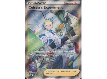 POKEMON Ultra Rare Crown Zenith: Galarian Gallery Colress's Experiment