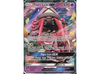POKEMON Ultra Rare SM - Guardians Rising Tapu Lele GX