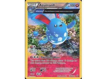 POKEMON Holo Rare XY - Primal Clash Azumarill (Alpha)