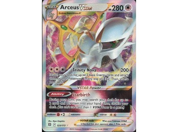 POKEMON Ultra Rare SWSH09: Brilliant Stars Arceus VSTAR