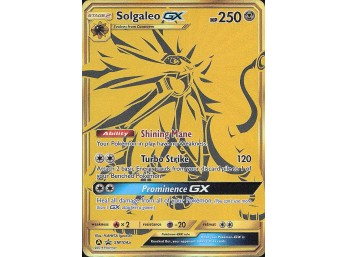 POKEMON Promo SM Promos Solgaleo GX